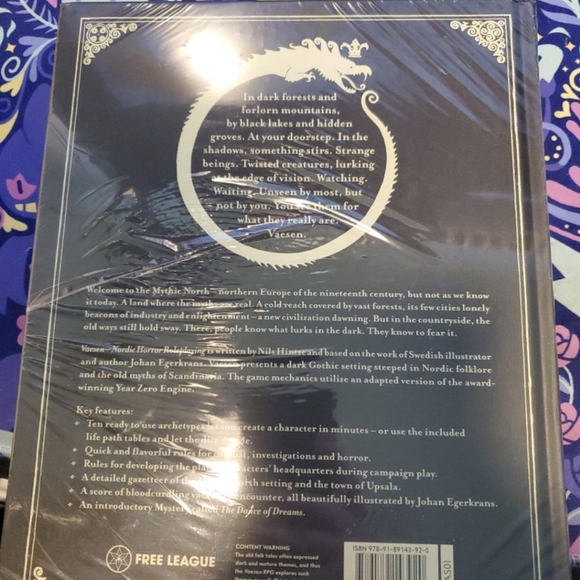 Vaesen : Nordic Horror Roleplaying Game Core Rulebook [brand new, still sealed] - Picture 7 of 8